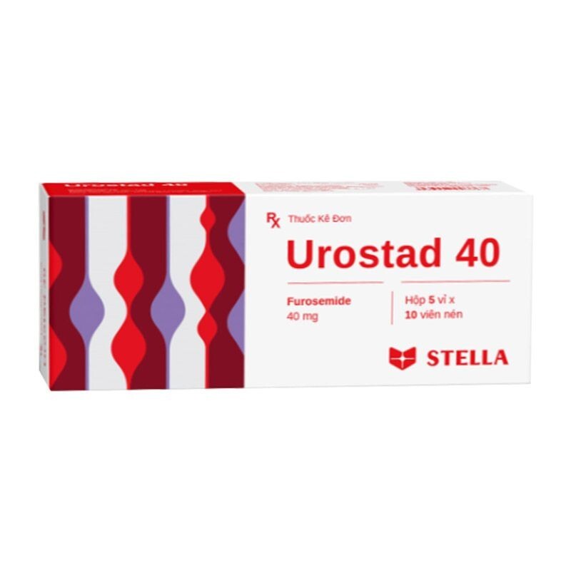 Urostad 40 Hộp 50 Viên - Thuốc Lợi Tiểu, Trị Phù