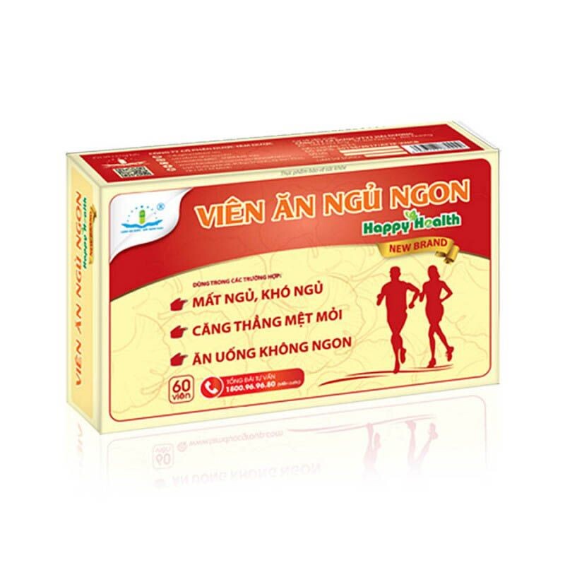 Happy Health Hộp 60 Viên – Ăn Ngon Hơn, Ngủ Dễ Hơn