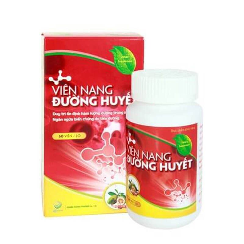 Viên Nang Đường Huyết Lọ 60 Viên – Trị Bệnh Tiểu Đường