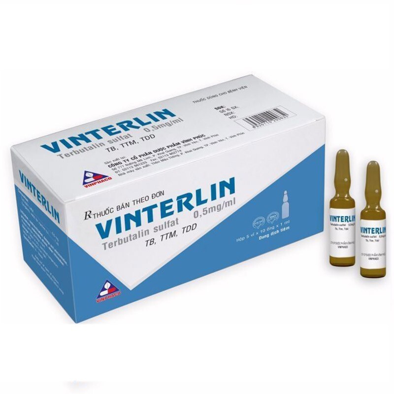 Vinterlin Hộp 50 Ống - Trị Các Bệnh Đường Hô Hấp