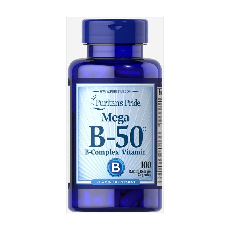 Vitamin B50 Complex Lọ 100 Viên - Bổ Sung Vitamin Nhóm B