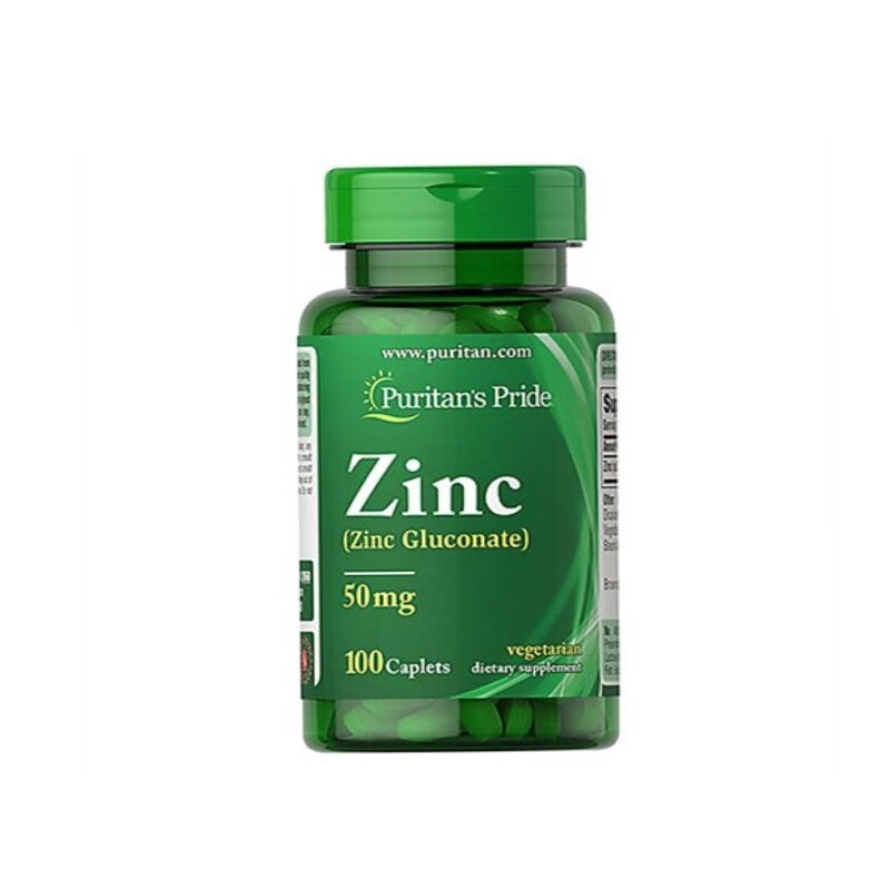Zinc Chelate 50 mg Puritan's Pride Lọ 100 Viên - Bổ Sung Kẽm