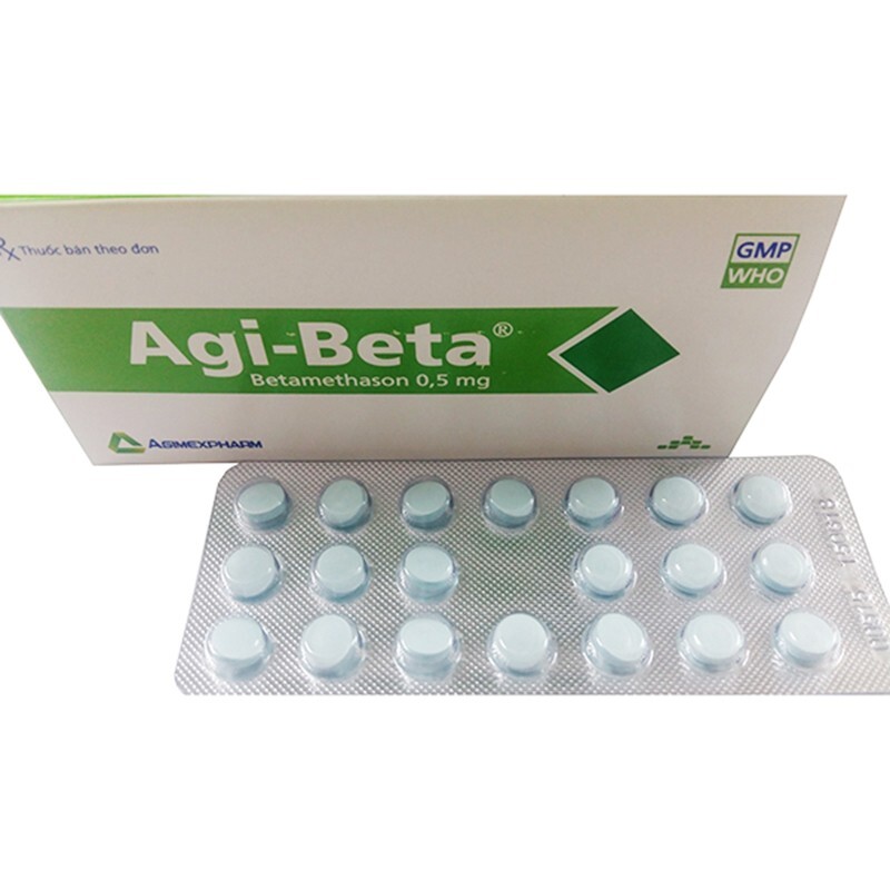Thuốc Agi-beta - Hộp 100 Viên - Điều Trị Thấp Khớp, Bệnh Ngoài Da