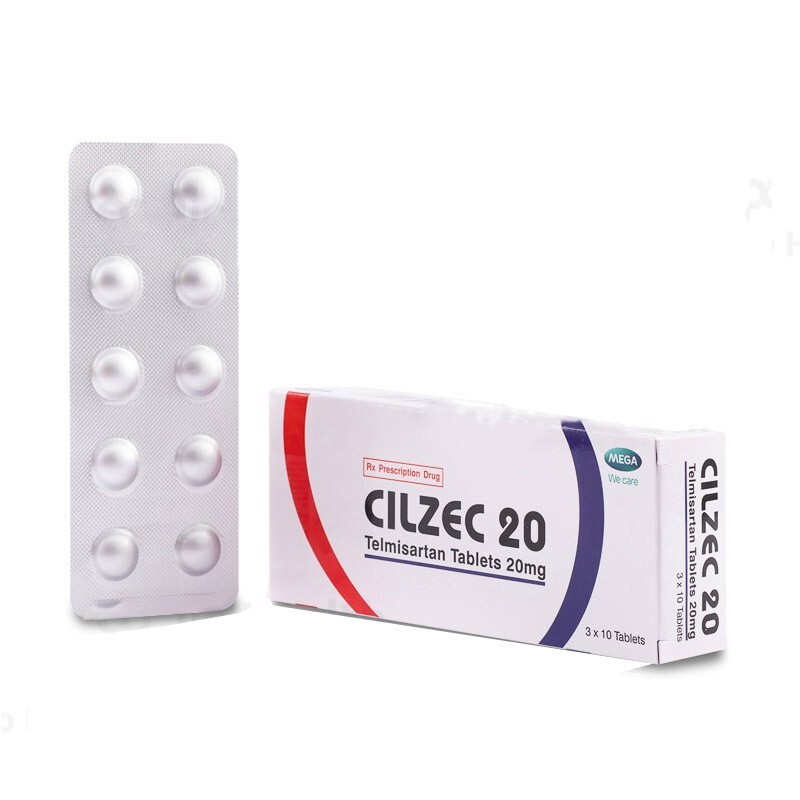 Thuốc Cilzec 20 - Hộp 30 Viên - Điều Trị Tăng Huyết Áp