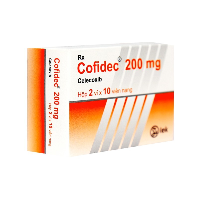 Thuốc Cofidec 200mg - Hộp 20 Viên - Chống Viêm, Giảm Đau