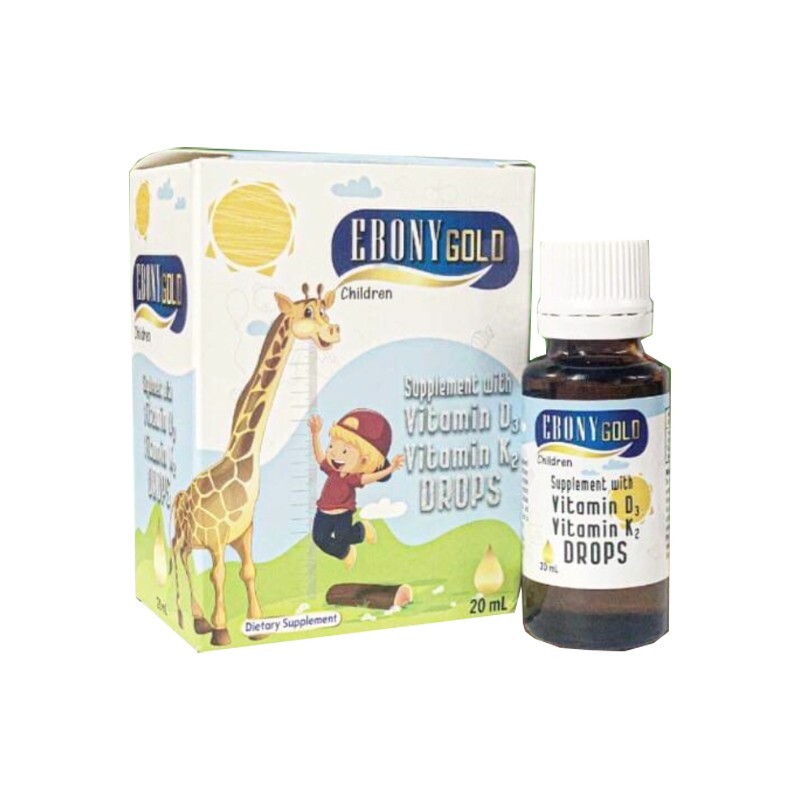 Ebony Gold - Lọ 20ml - Cho Trẻ Nhanh Nhẹn, Hoạt Bát Hơn