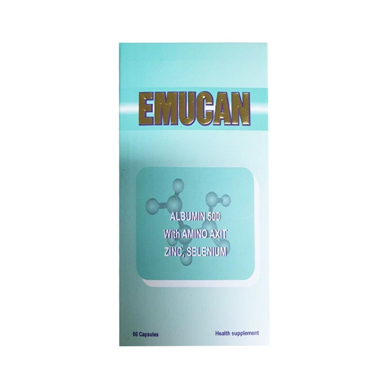 Emucan - Hộp 30 Viên – Bổ Sung Albumin Và Khoáng Chất