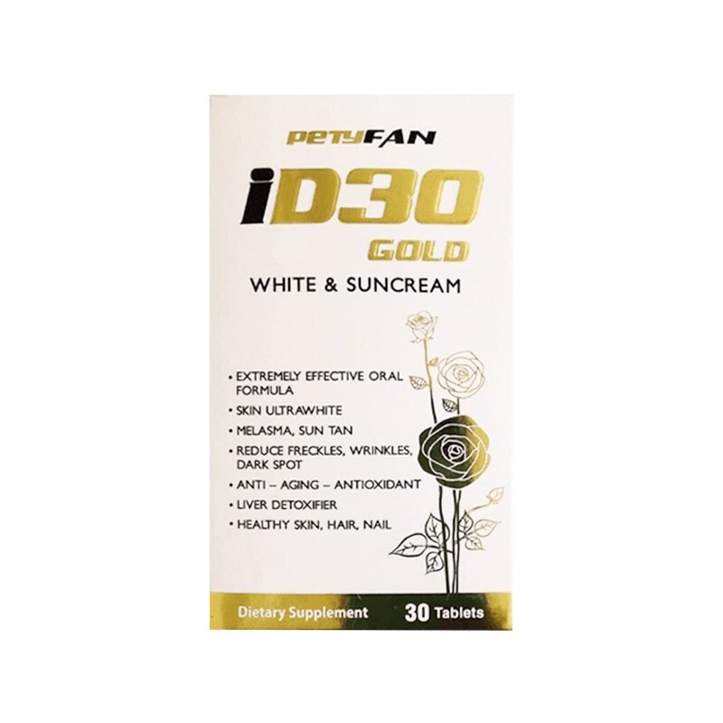 Viên Uống Id30 Gold - Hộp 30 Viên - Sáng Da, Đẹp Da, Giảm Nám Da