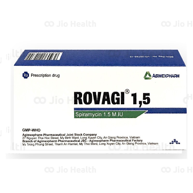 Thuốc Rovagi 1,5 Agimexpharm - Điều Trị Nhiễm Trùng