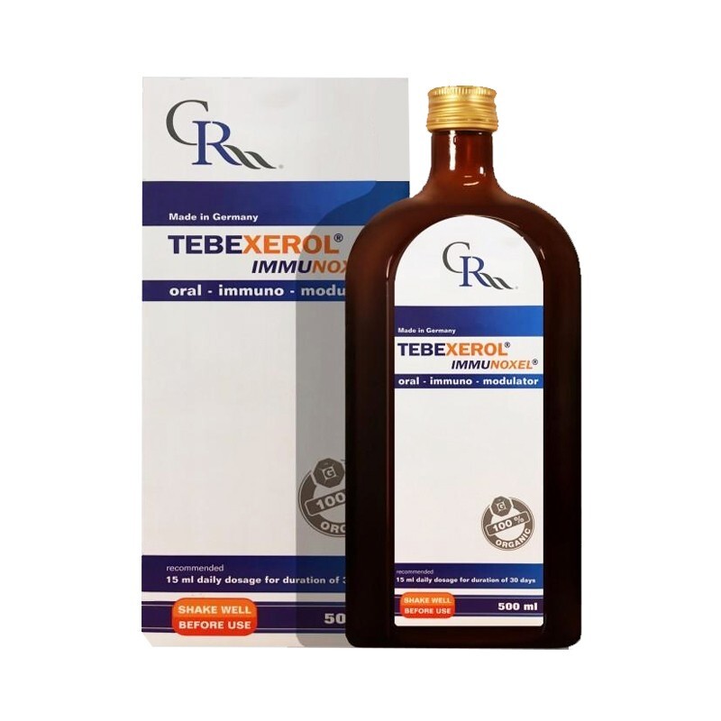 Tebexerol Immunoxel - Chai 500ml - Giúp Cơ Thể Khỏe Mạnh