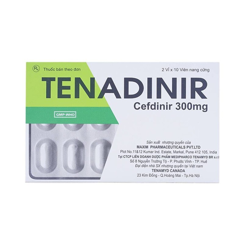 Thuốc Tedadinir - Hộp 20 Viên - Điều Trị Bệnh Nhiễm Trùng