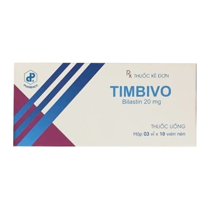 Thuốc Timbivo - Hộp 30 Viên - Điều Trị Viêm Kết Mạc Dị Ứng