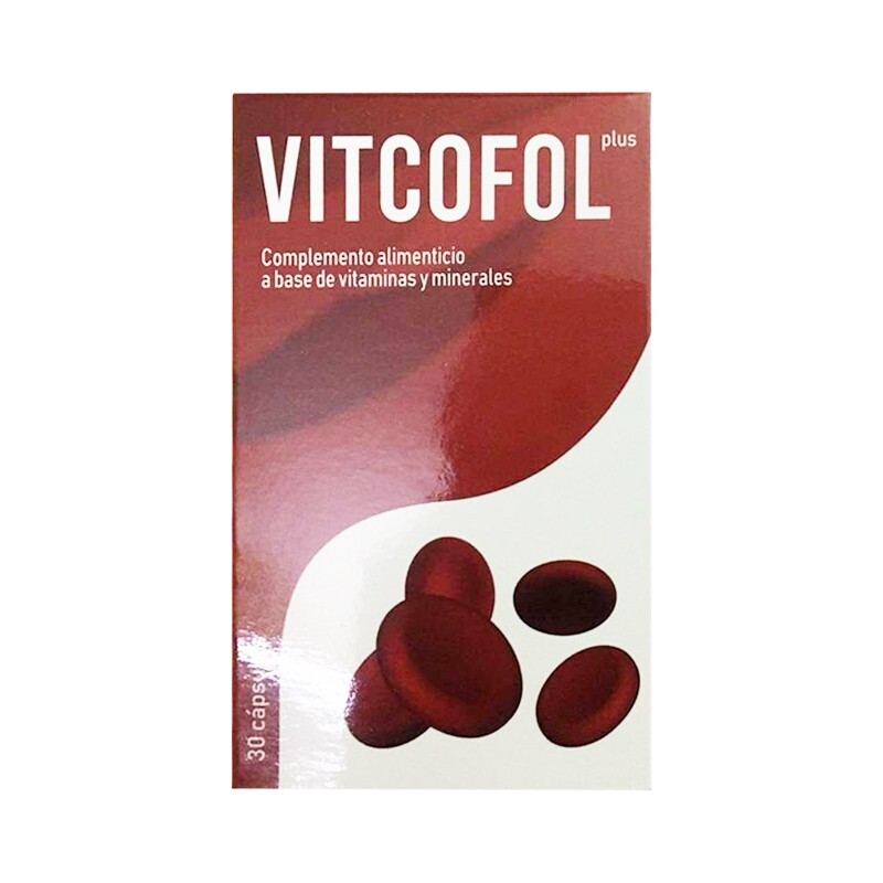 Vitcofol Plus - Hộp 30 Viên - Hỗ Trợ Điều Trị Bệnh Thiếu Máu