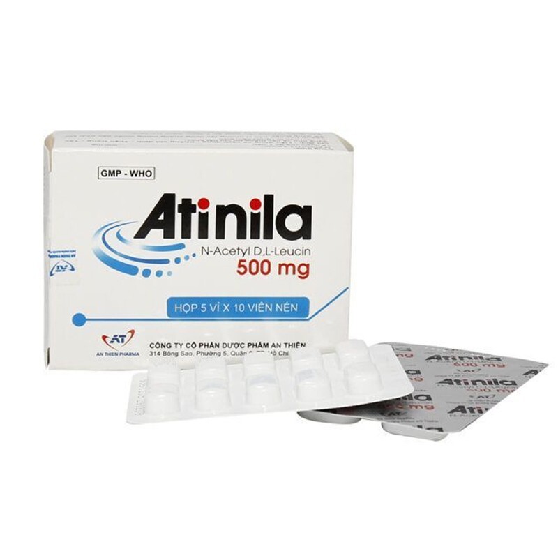 Atinila Hộp 50 Viên - Giảm Tình Trạng Chóng Mặt