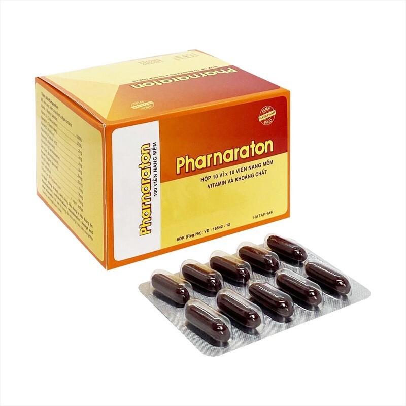 Pharnaraton Hộp 100 Viên - Bổ Sung Vitamin Và Khoáng Chất
