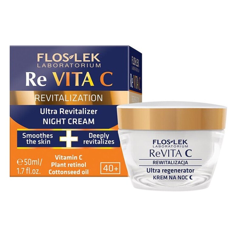 Re Vita C Revitalizer Night Lọ 50ml - Dưỡng Ẩm Ban Đêm