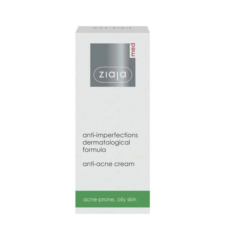Ziaja Anti Acne Cream 50ml - Giúp Cân Bằng Độ Ẩm