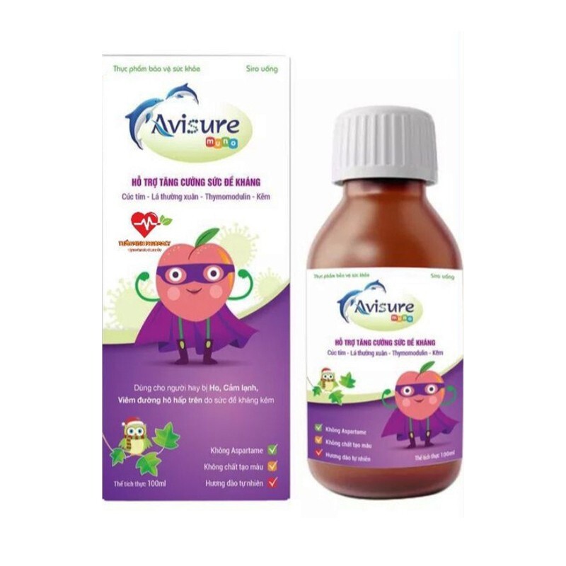 Avisure Muno Chai 100ml - Dùng Cho Người Hay Bị Ho, Cảm Lạnh