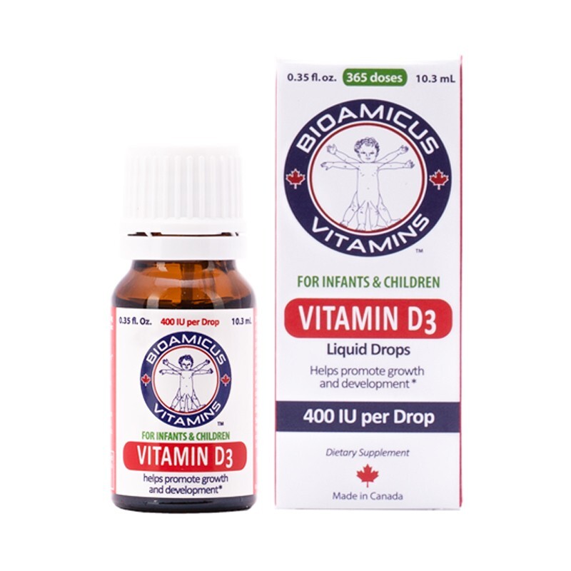 Bioamicus Vitamin D3 Lọ 10ml - Giúp Tăng Cường Hấp Thu Canxi