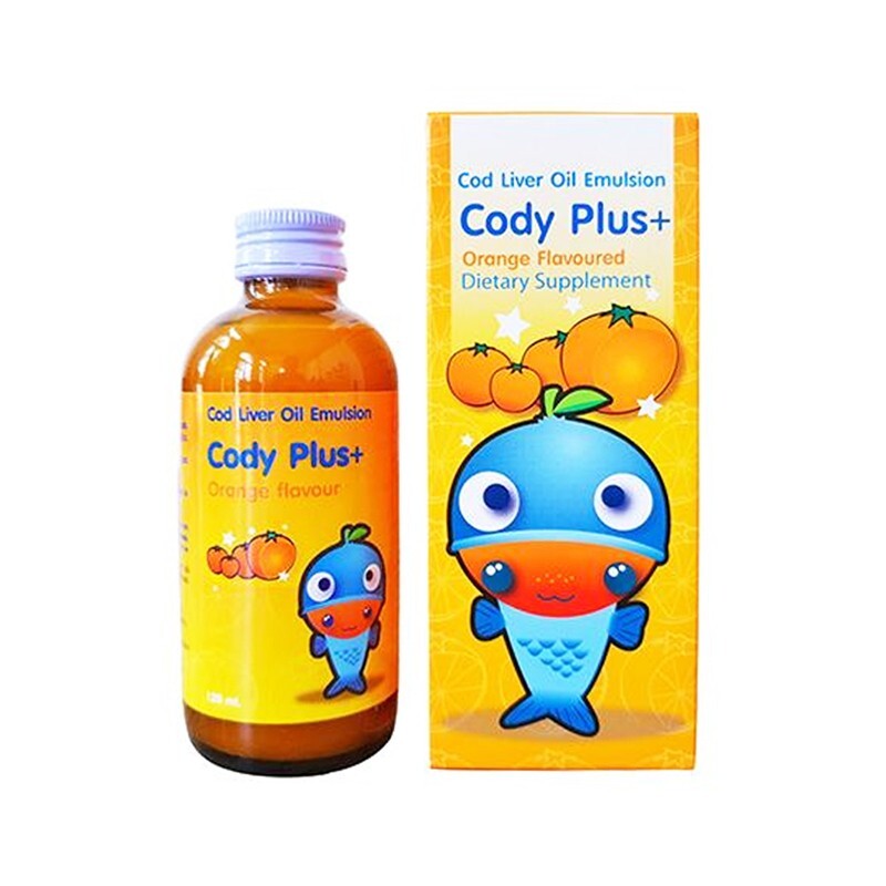Cody Plus+ Chai 120ml - Phát Triển Não Bộ, Chiều Cao, Cải Thiện Thị Lực