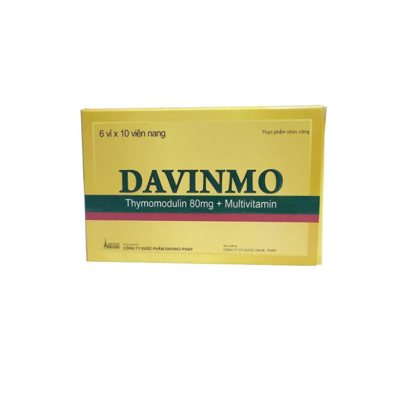 Davinmo - Hộp 60 Viên - Tăng Cường Sức Đề Kháng