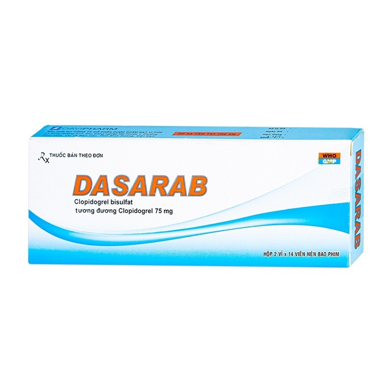 Dasarab Hộp 28 Viên - Dự Phòng Huyết Khối