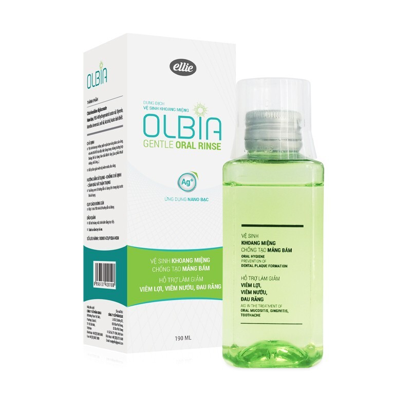 Olbia Chai 190ml - Dung Dịch Vệ Sinh Khoang Miệng