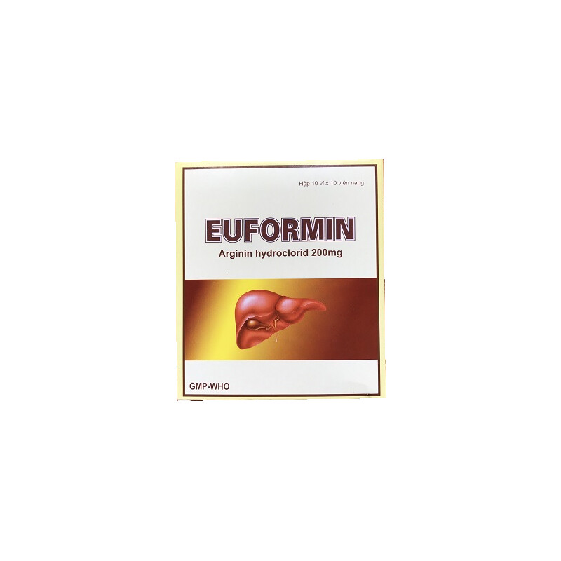 EUFORMIN Hộp 100 Viên - Bảo Vệ Tế Bào Gan