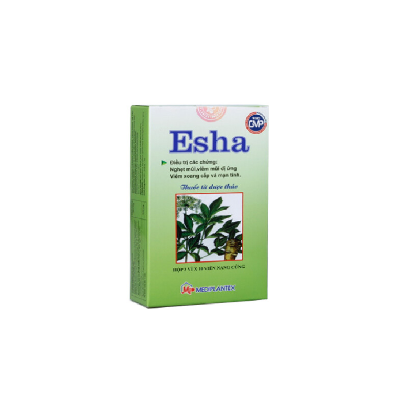 Esha Hộp 30 Viên - Trị Viêm Xoang Cấp Và Mãn Tính