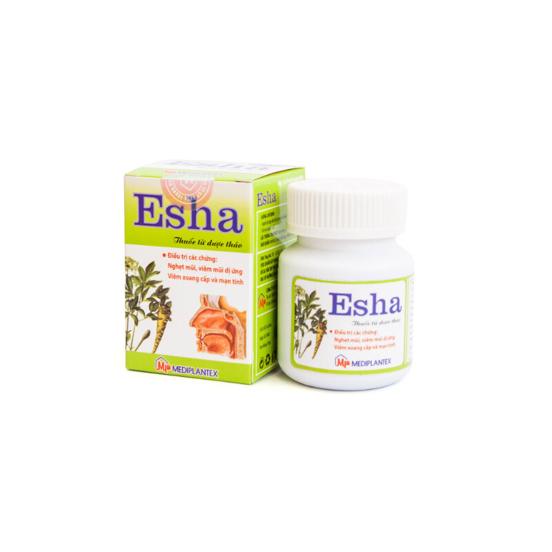 Esha Lọ 50 Viên - Trị Viêm Xoang Cấp Và Mãn Tính