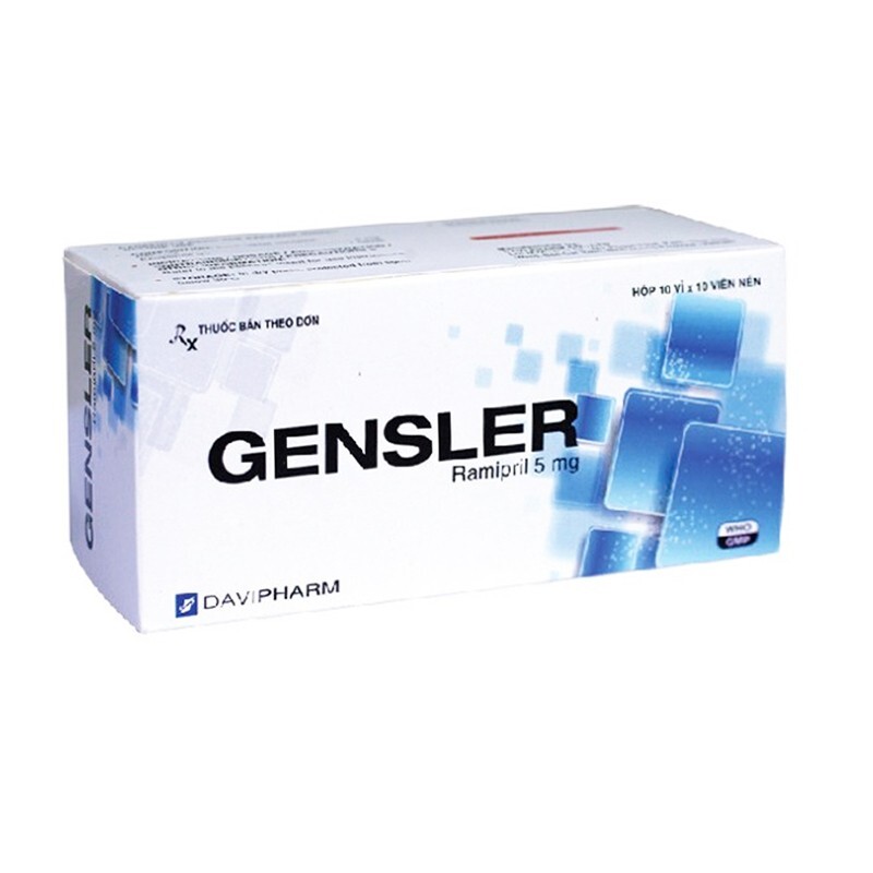 Gensler 5mg Hộp 100 Viên - Điều Trị Huyết Áp Cao