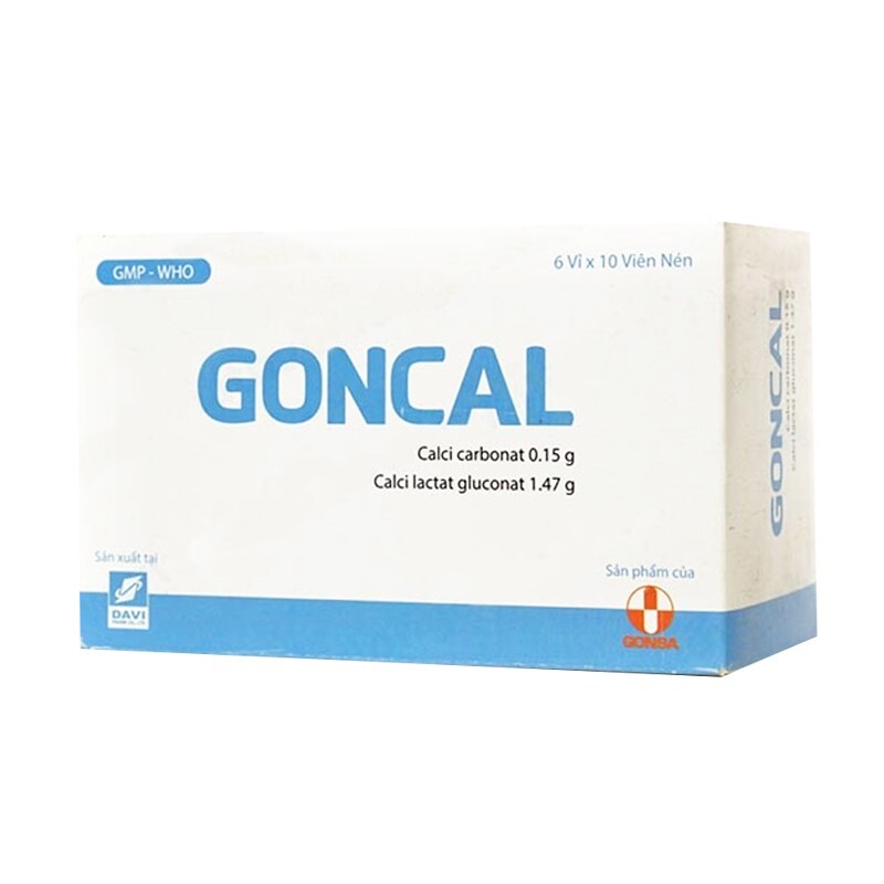 Goncal Hộp 60 Viên - Giúp Ngăn Ngừa Loãng Xương