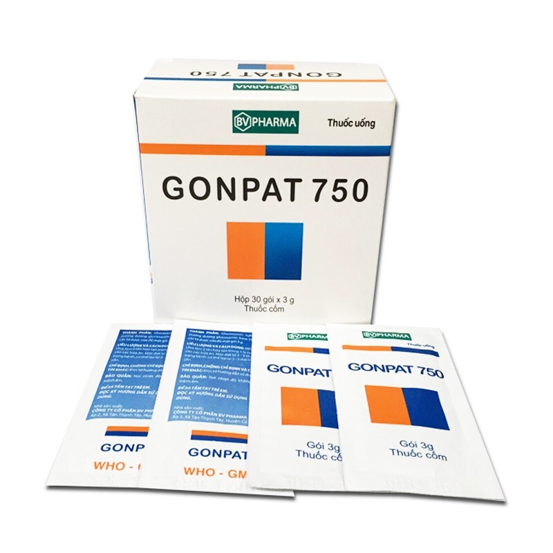Gonpat 750 Hộp 30 Gói - Điều Trị Thống Phong Viêm Khớp