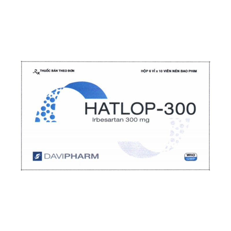 Hatlop-300 Hộp 60 Viên - Điều Trị Huyết Áp Cao