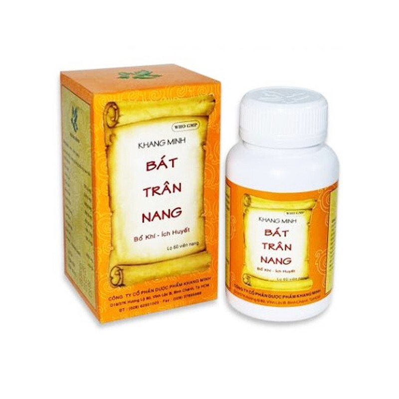 KHANG MINH BÁT TRÂN NANG Lọ 60 Viên - Ích Huyết, Bổ Khí