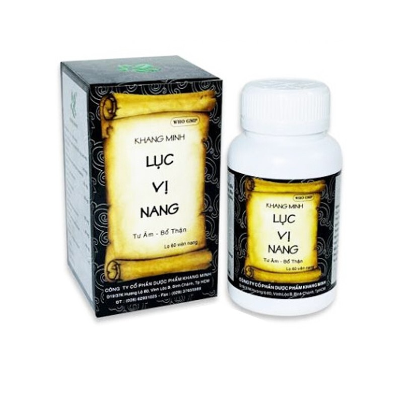 KHANG MINH LỤC VỊ NANG Lọ 60 Viên - Thuốc Bổ Thận