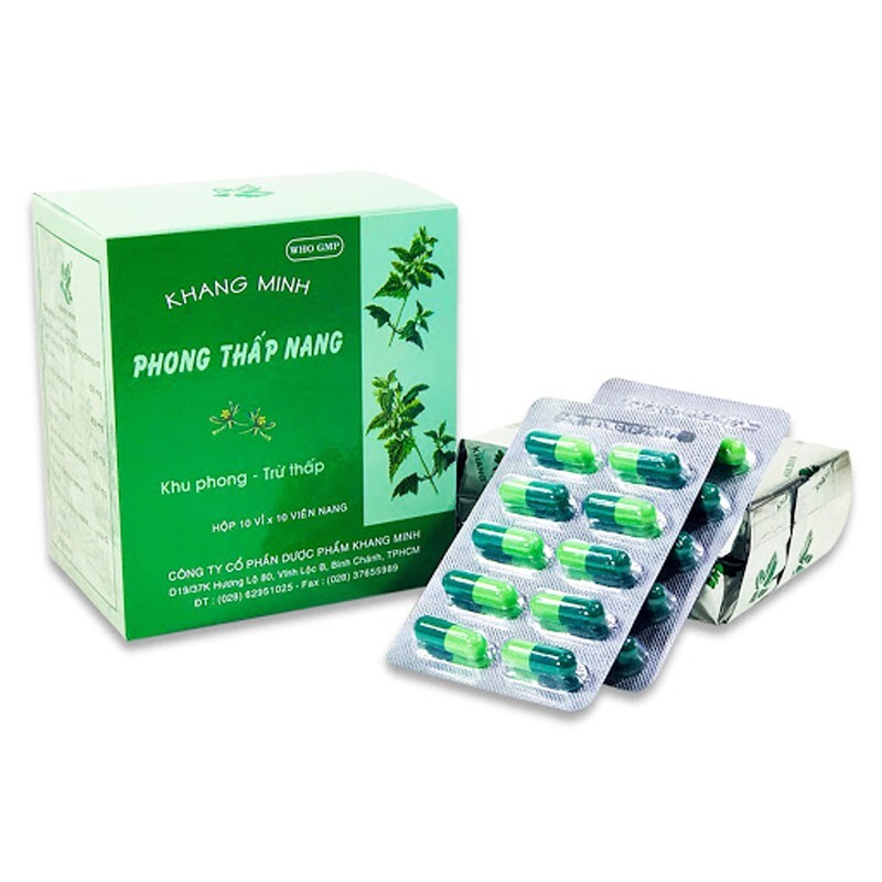 Khang Minh Phong Thấp Nang Hộp 100 Viên - Trị Viêm Khớp