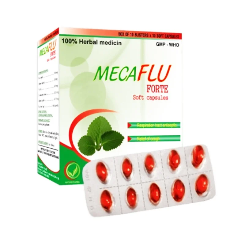 Mecaflu Forte Hộp 100 Viên