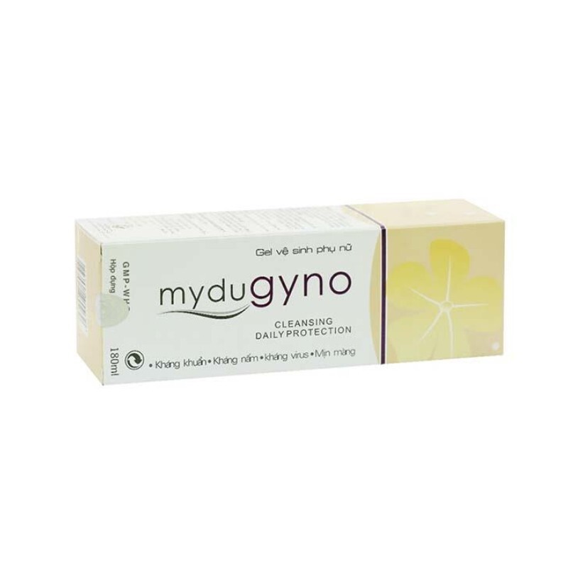 Gel Vệ Sinh Phụ Nữ Mydugyno Chai 180ml - Trị Viêm Âm Đạo