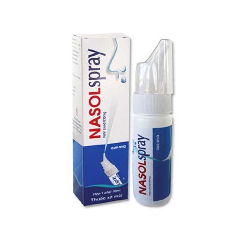 Nasolspray Chai 70ml - Thuốc Xịt Mũi