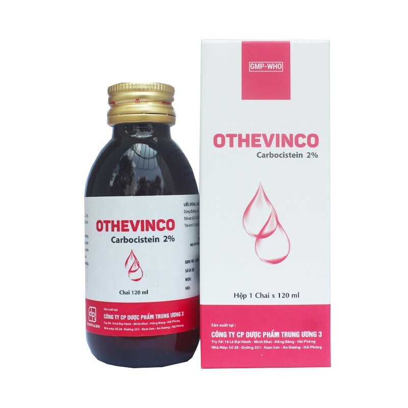Othevinco Chai 120ml - Thuốc Long Đờm