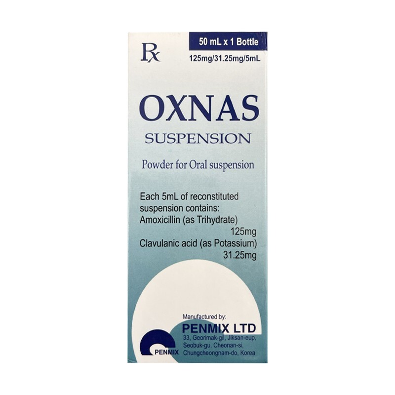 Oxnas Suspension Chai 50ml  - Thuốc Trị Nhiễm Khuẩn