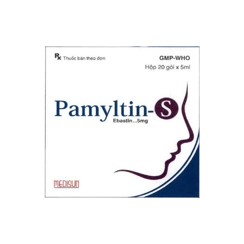 PAMYLTIN-S Hộp 20 Gói - Thuốc Chống Dị Ứng