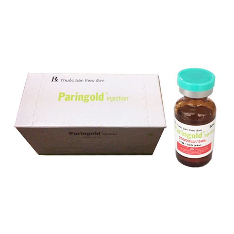 Paringold Injection Hộp 10 Lọ - Điều Trị Huyết Khối
