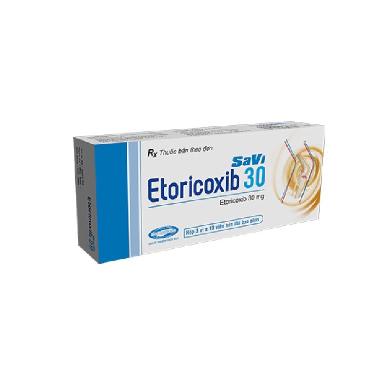 SaVi Etoricoxib 30 Hộp 30 Viên - Giảm Đau Cấp, Mãn Tính