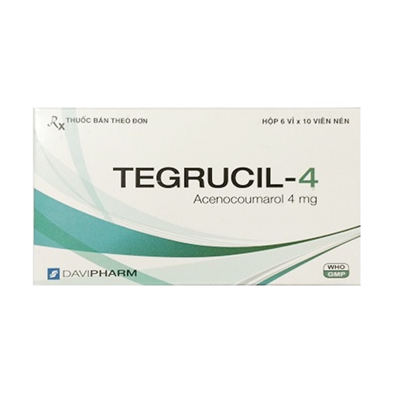 Tegrucil-4 Hộp 60 Viên - Dự Phòng Huyết Khối