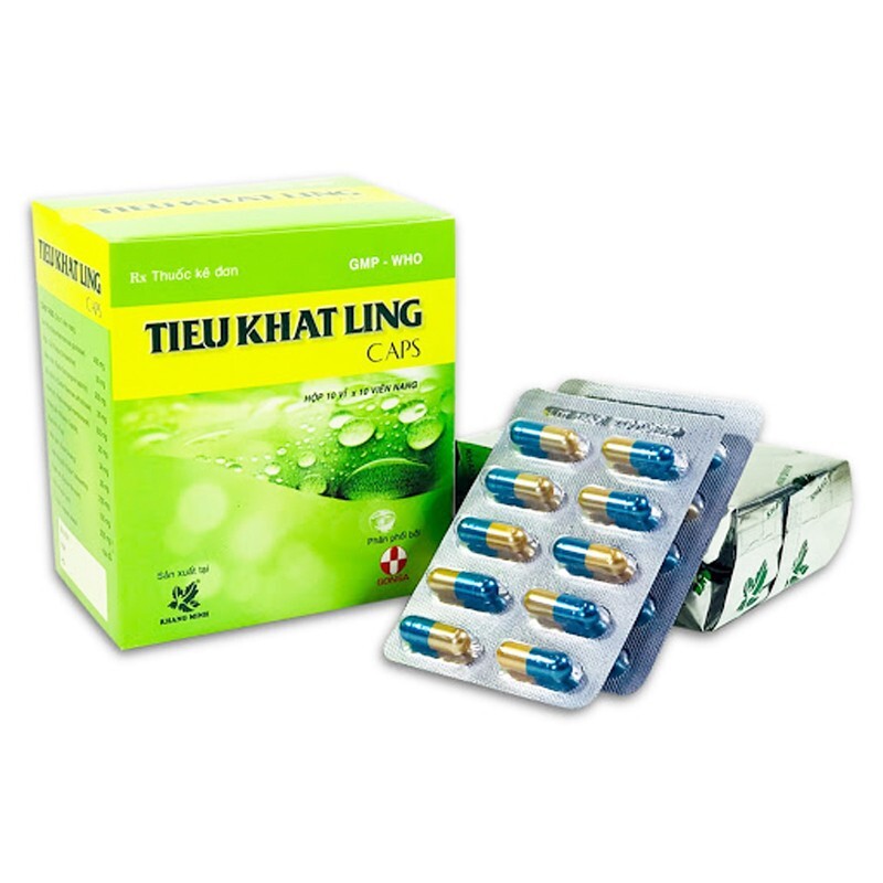 Tieu Khat Ling Caps Hộp 100 Viên - Trị Bệnh Tiểu Đường