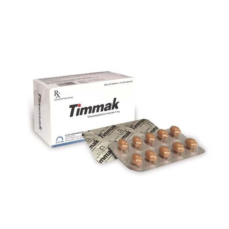 Timmak Hộp 60 Viên - Điều Trị Giảm Huyết Áp