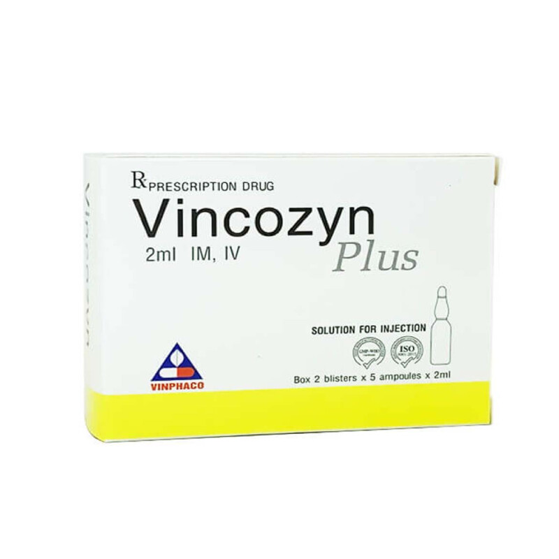 Vincozyn Plus Hộp 10 Ống - Bổ Sung Vitamin Nhóm B