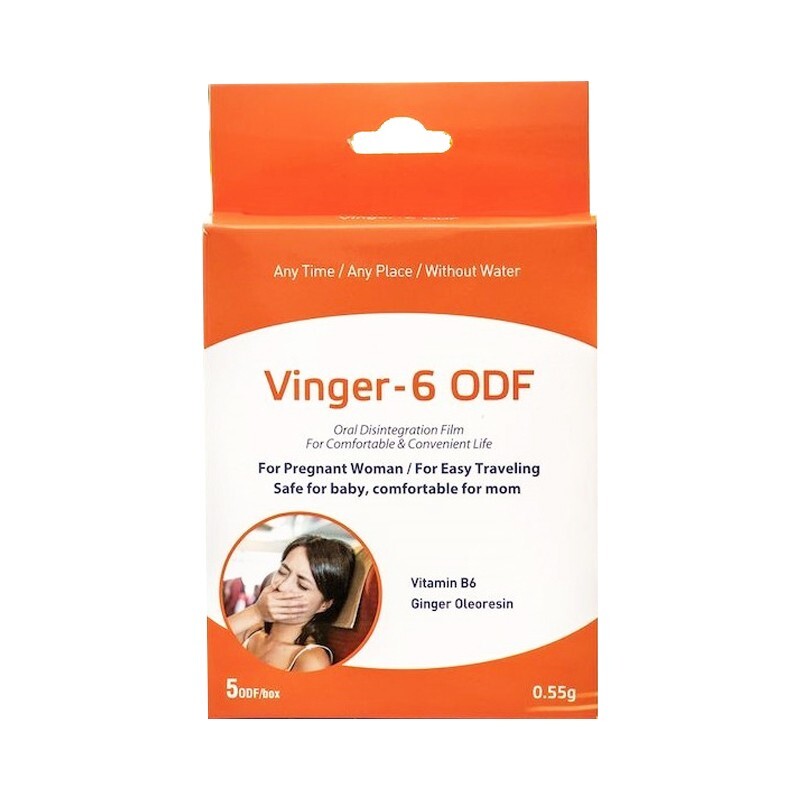Vinger–6 ODF Hộp 5 Miếng - Giảm Khó Chịu Say Xe, Thai Kì Vinger–6 ODF Hộp 5 Miếng - Giảm Khó Chịu Say Xe, Thai Kì